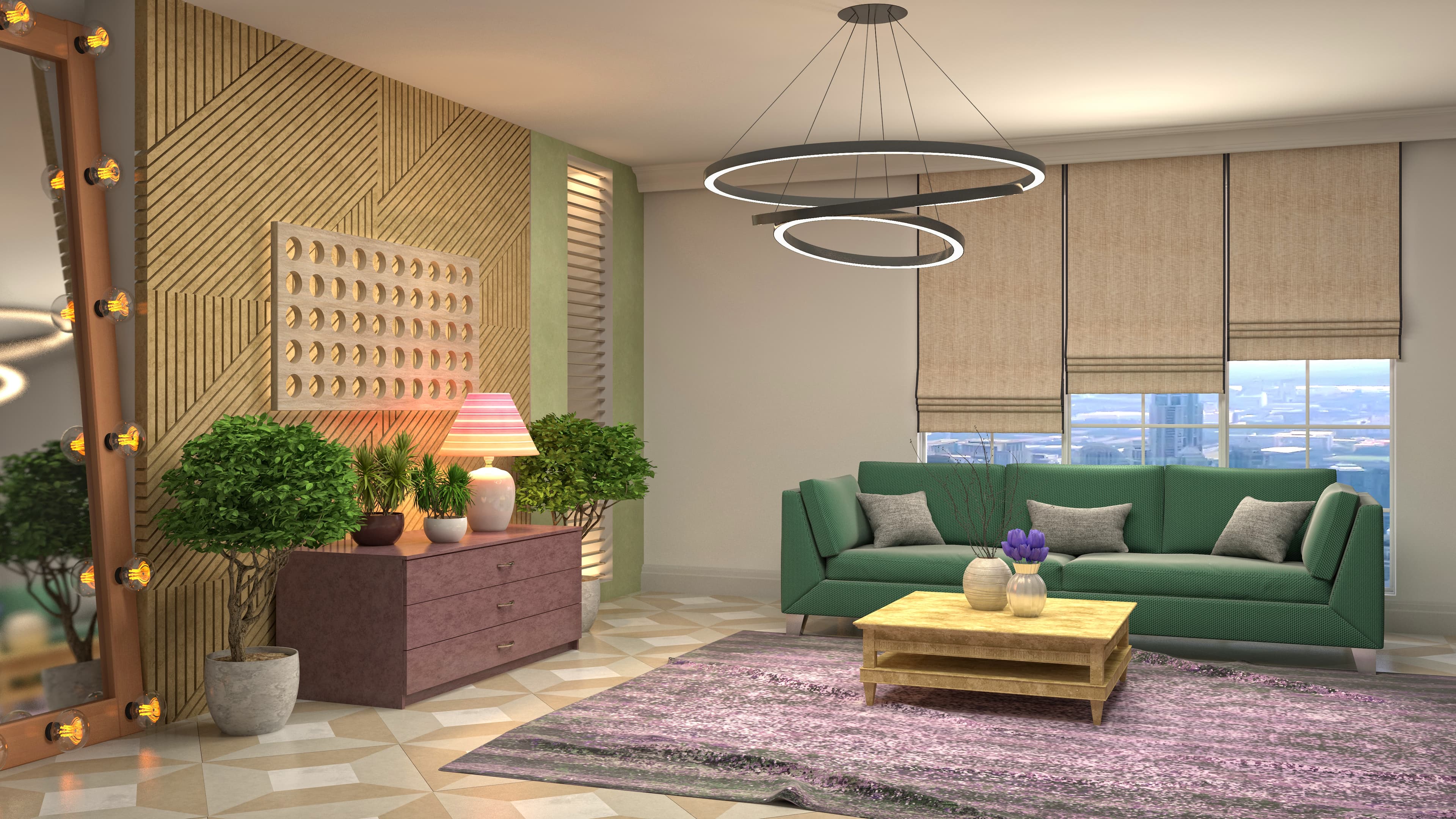 Home to beautiful interiors